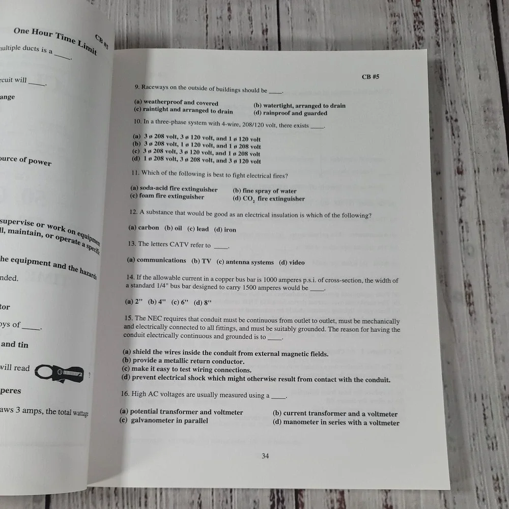 Master Electrian Exam Questions And Answers Based On The 1996‎ Code By Tom Henry